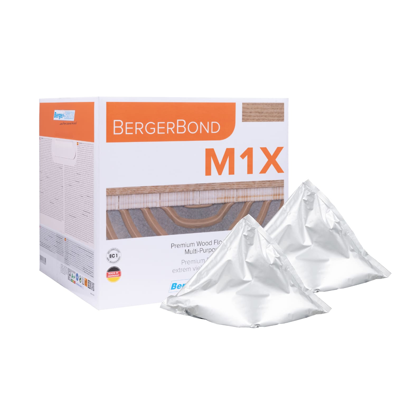 Клей для паркета Berger-Seidle Bond M1X полиуретановый 14 кг